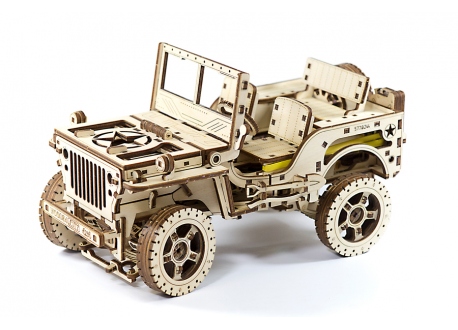 wooden willys jeep